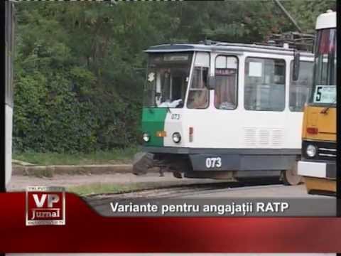 Variante pentru angajații RATP