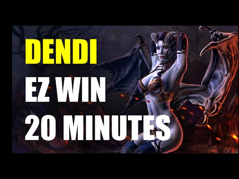 Queen Of Pain Dendi EZ Game 20 Minutes - Epic gameplay | Dota 2