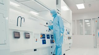 Watch a video about the Institute of Compound Semiconductors Clean Room on YouTube