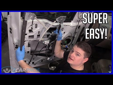 How to Replace Window Regulator Motor Ford F-150 2004-2008