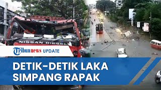 Video Detik-detik Kecelakaan di Simpang Rapak Balikpapan, Sejumlah Kendaraan Sampai Terlempar