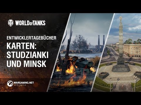 Entwicklertagebücher. Karten: Studzianki und Minsk