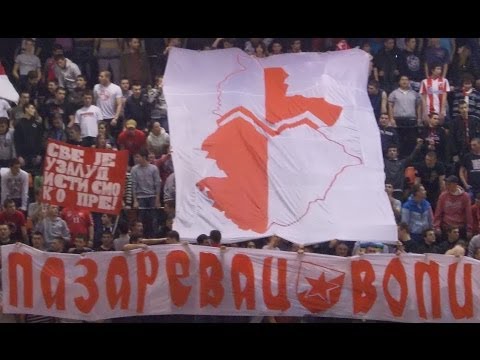 Delije u Lazarevcu na rukometu 22.2.2012