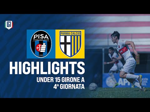 Highlights Pisa-Parma U15 A-B, 4ª giornata stagione 2024-25