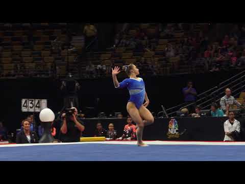 Ragan Smith – Floor Exercise – 2018 U.S. Gymnastics Championships – Senior Women Day 2