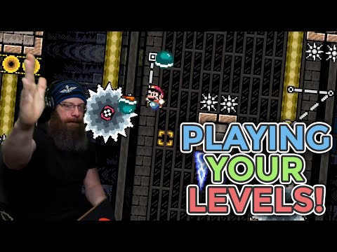 PLAYING YOUR LEVELS! | Super Mario Maker 2 Viewer Levels with Oshikorosu!