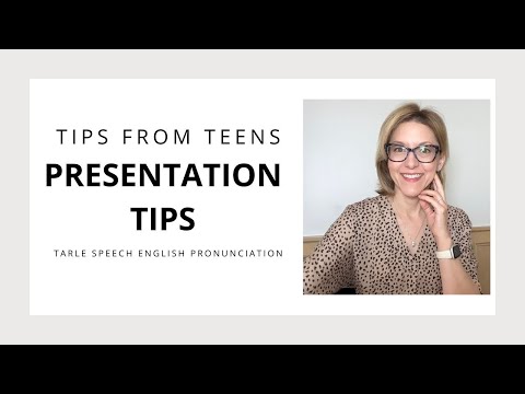如何成為更好的演講者 - 來自青少年的演講技巧系列 第 3 集，共 4 集 (How to be a Better Presenter - Presentation Tips from Teens Series Episode 3 of 4)