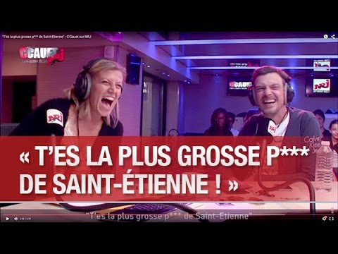 "T'es la plus grosse p*** de Saint-Etienne" - C’Cauet sur NRJ