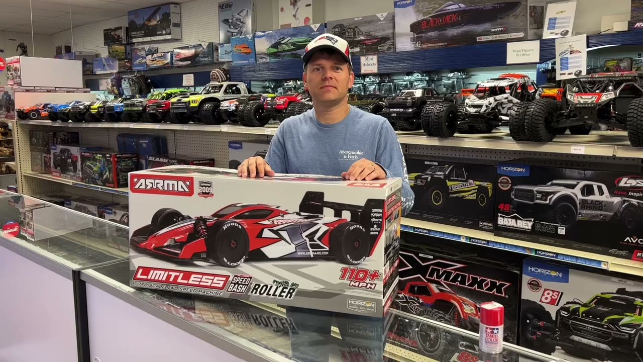 ARRMA Limitless V2 Roller Box Opening & Review