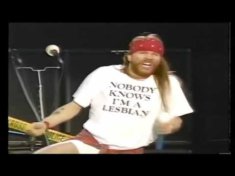 Guns N' Roses - You Could Be Mine (Live in Paris/1992) Remastered/1080p