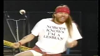 Guns N&#39; Roses - You Could Be Mine (Live in Paris/1992) Remastered/1080p
