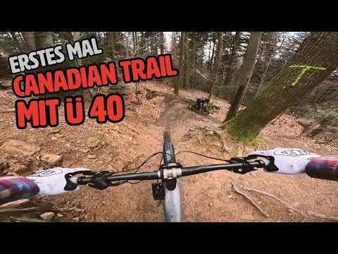 Erste Abfahrt auf dem CANADIAN Trail in Freiburg | Mit Ü 40 unterwegs...