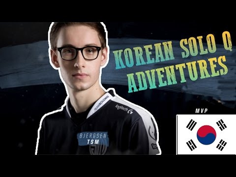 TSM Bjergsen - Best ryze ult Korea - Korean Solo Queue Highlights