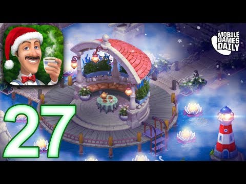 GARDENSCAPES NEW ACRES STORY Walkthrough Gameplay Part 27 - Day 22 (iOS Android)