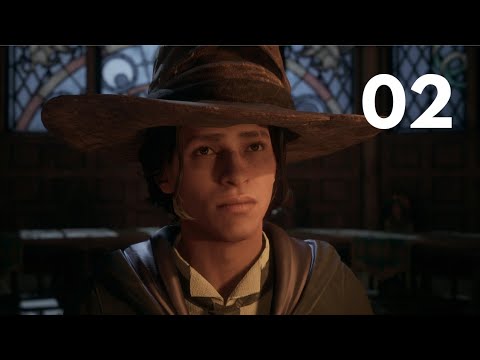 Hogwarts Legacy PS5 Gameplay Part 2 - Our first class at Hogwarts  (FULL GAME)