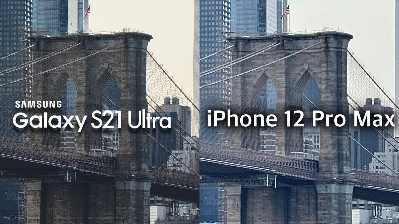 Galaxy S21 Ultra vs iPhone 12 Pro Max | Camera Test