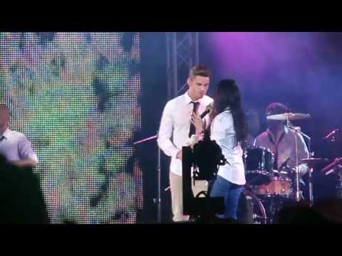 Baptiste Giabiconi & Anggun - Là-bas (M6 Live, le 15 juin 2013)