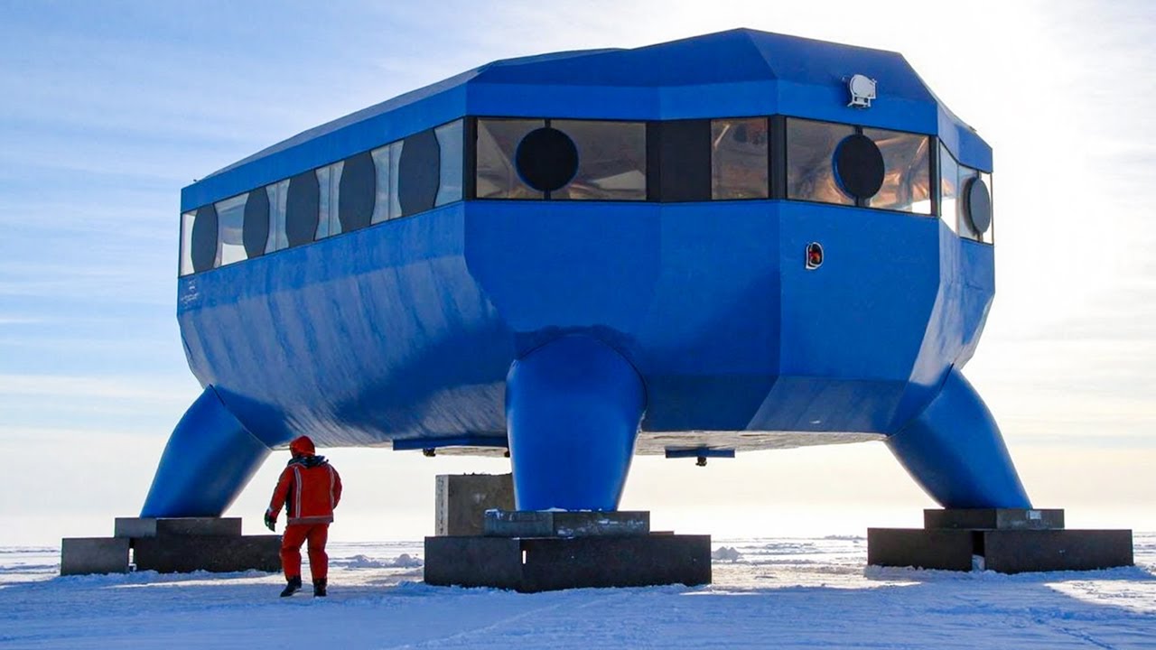 Inside the Antarctic Bases Built to Survive Anything
