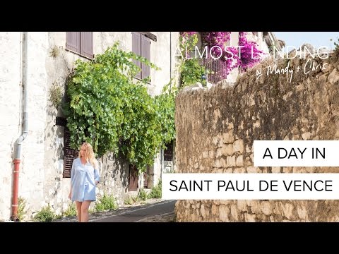 A Day In Saint Paul De Vence, France