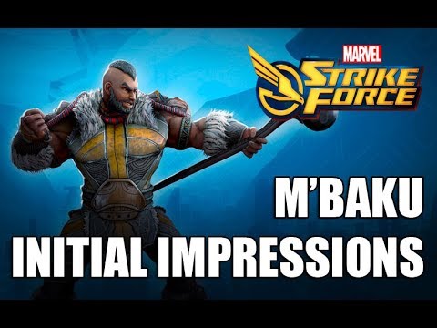 M'Baku Rank up, Initial Impressions & Gameplay - Marvel Strike Force