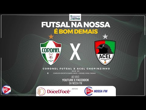 Campeonato Paranaense Sub 20 Coronel Futsal X Acel Chopinzinho