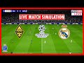 Kairat Almaty Vs Real Madrid LIVE UEFA Champions League 2025 26 EFootball PES 2021