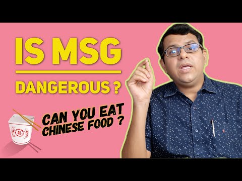 Is MSG dangerous ?| Can you eat Chinese Food