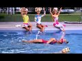 Publicité Poupées Barbie I Can Be Championnes De Natation Sport Barbie Team 2012