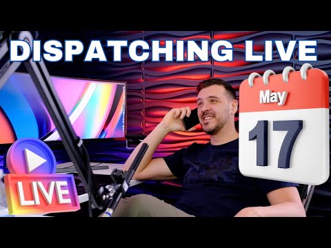 A day in the life of a dispatcher - LIVE dispatching with Chris & Enis