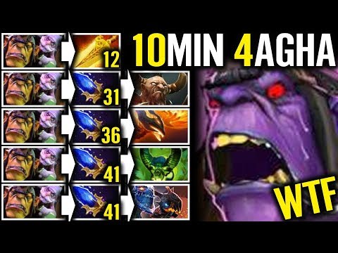 IN 10 MIN FARM 4 AGHANIM ALCHEMIST GOLD MACHINE GENERATOR DOTA2 PRO GAMEPLAY