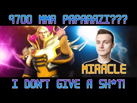 9700 MMR? I DONT GIVE A SH*T! Miracle Invoker vs Paparazi Terrorblade - Dota 2