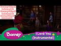 Barney I Love You Camp WannaRunnaRound Instrumental