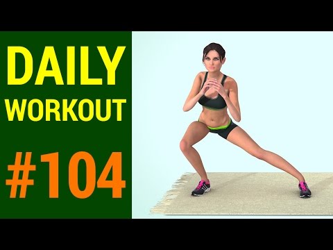 Day 104 - Daily Workout Plan: TOTAL BODY ROUTINE (193 Calories)