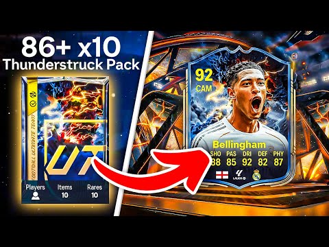 INSANE 86+ x10 THUNDERSTRUCK PACKS & PICKS! 🥳 FC 26 Ultimate Team
