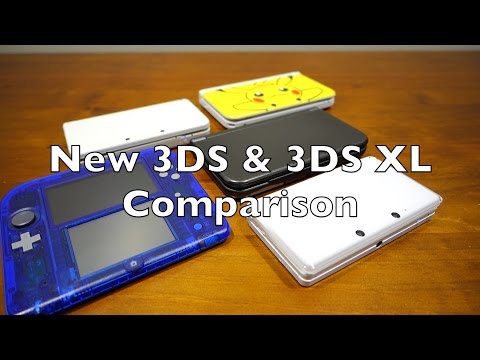 New 3DS vs New 3DS XL Comparison (Nintendo)