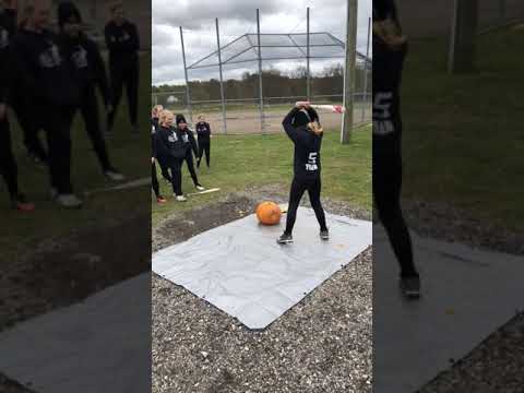 Bella smashing pumpkin