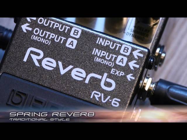 Boss RV-6 купить с гарантией снижения цены педаль гитарных