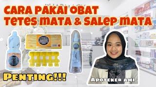 Download lagu CARA PAKAI OBAT TETES MATA DAN SALEP MATA YANG BAIK DAN BENAR | PIO mp3