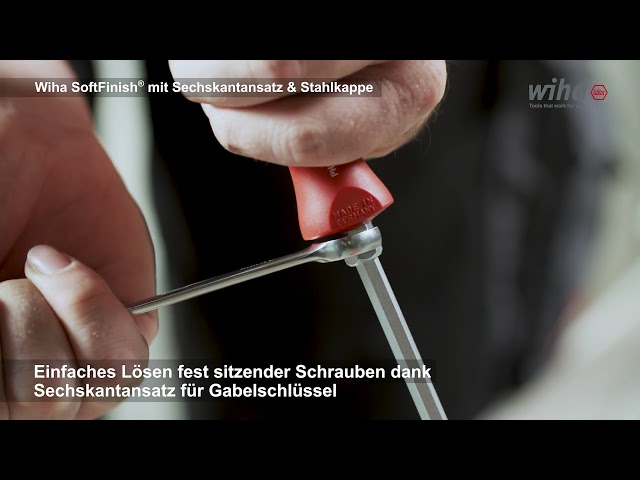 Video Teaser für Wiha SoftFinish Sechskantklinge Stahlkappe