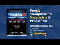 ️ Dangerous Personalities By Joe Navarro How To Spot Manipulators Narcissists Predators