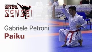 preview picture of video 'Gabriele Petroni - Kata Paiku - Venice Cup Karate (Shitoryu) 2013 Caorle'