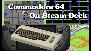 Steam Deck: Commodore 64 Emulation Sample (with Change Joystick demo)