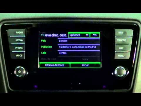 Škoda Octavia Combi. Modelo 2013. Sistema de órdenes vocales con navegador AMUNDSEN