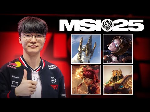 Everything FAKER did at MSI 2025