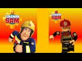 Fireman Sam Series 15 Original Vs Lego Side By Side Comparison