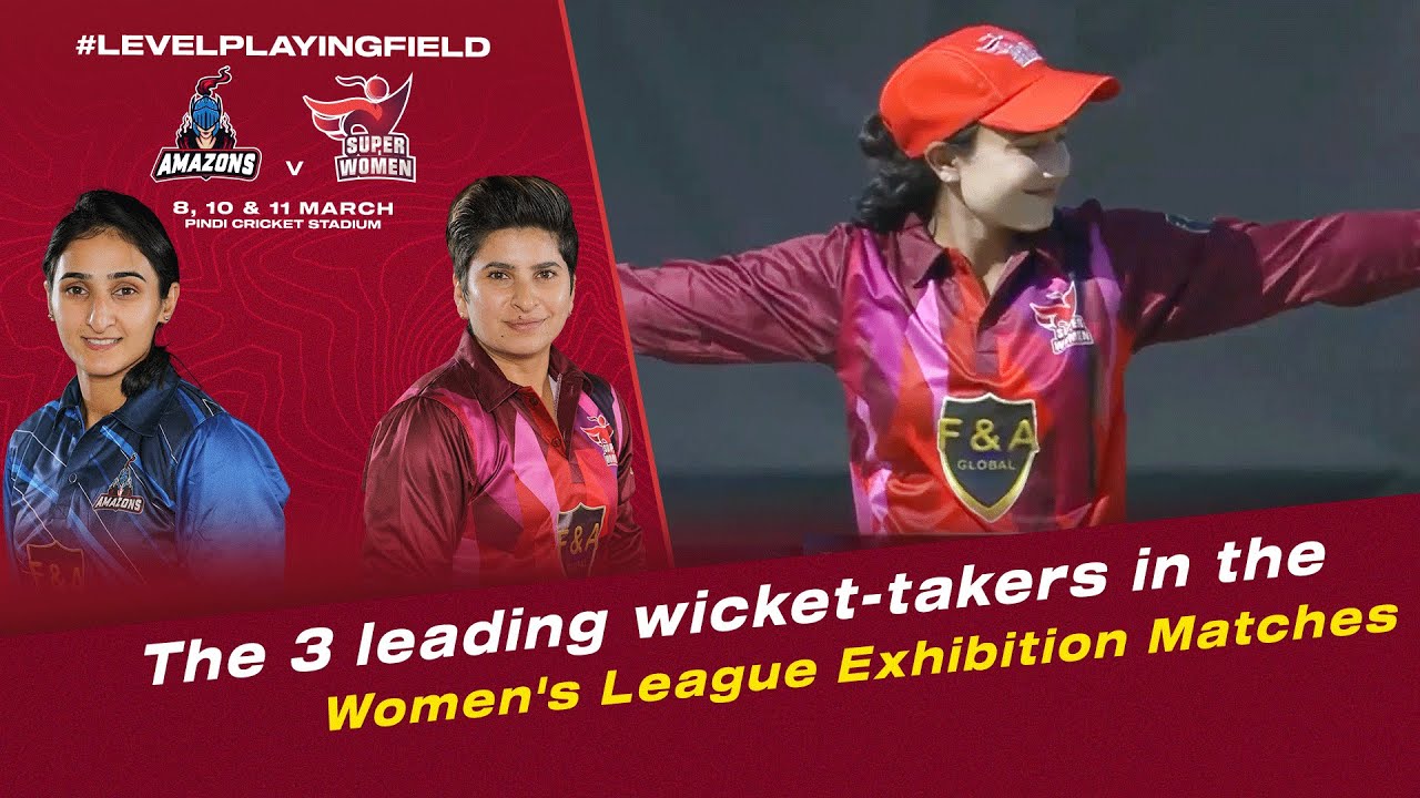 The 3️⃣ leading wicket-takers in the Women's League Exhibition Matches 🌟