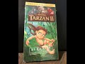 Opening To Tarzan II 2005 Demo VHS