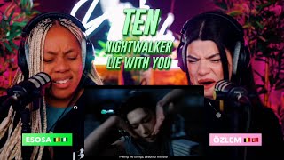 Download lagu TEN 텐 'Nightwalker' MV and 'Lie With You' Track Video reaction mp3