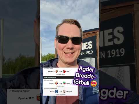 Breddefotball I Agder med Froland - Lyngdal, Øyestad 2 - Lia 2 og Hånes - Vigør 3 i August 