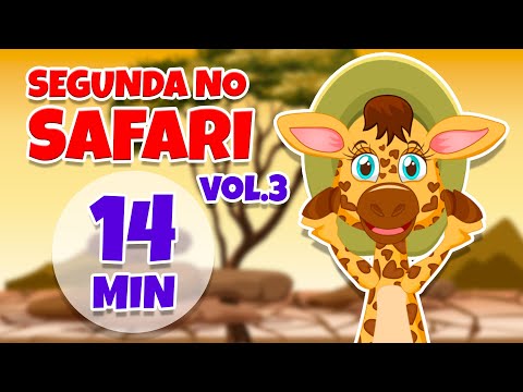 Segunda No Safari Vol. 3 - Giramille 14 min | Desenho Animado Musical